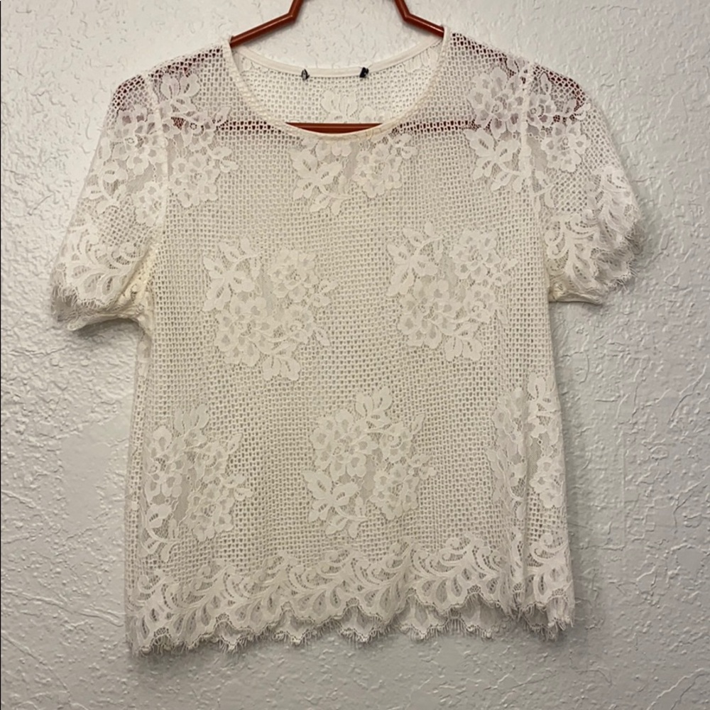 Lace shirt